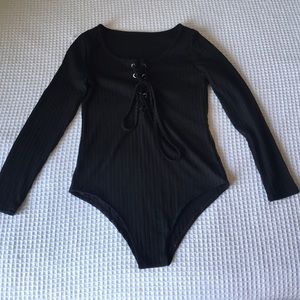 Ribbed bodysuit